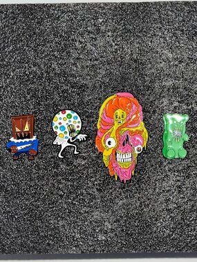 Alex Pardee Horror Pins
